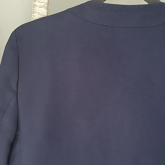 Gucci Uniform Blazer Jacket Sz EU 42 Navy Blue Gold Buttons - Picture 13 of 13